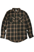 Load image into Gallery viewer, Long Sleeve Flannel Full Plaid Checkered Shirt
