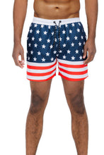 Load image into Gallery viewer, Team Usa Flag Swim Shorts
