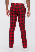 Load image into Gallery viewer, Mens Plaid Trouser Pants
