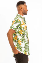 Load image into Gallery viewer, Mens Print Hawaiian Button Down Shirt
