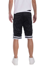Load image into Gallery viewer, Striped Band Solid Basketball Shorts
