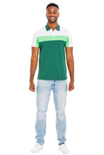 Load image into Gallery viewer, Color Block Polo Short Sleeve

