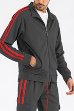 Load image into Gallery viewer, Two Stripe Track Jacket
