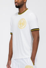 Load image into Gallery viewer, Gold Lion Embroidery T-shirt
