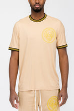 Load image into Gallery viewer, Gold Lion Embroidery T-shirt
