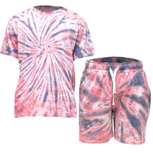 Load image into Gallery viewer, Tye Dye Shirt And Short Set
