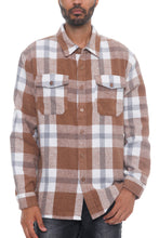 Load image into Gallery viewer, Mens Checkered Soft Flannel Shacket
