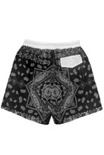 Load image into Gallery viewer, Paisley Bandana Print Swimming Shorts
