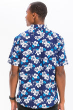Load image into Gallery viewer, Mens Print Hawaiian Button Down Shirt
