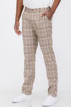 Load image into Gallery viewer, Plaid Trouser Pants
