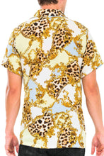 Load image into Gallery viewer, Leopard Cheetah Button Down Shirtutton Down Shirt
