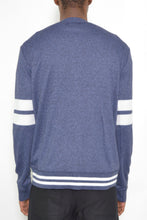 Load image into Gallery viewer, Mens Two Stripe Button Cardiganirt
