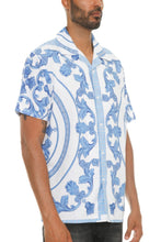 Load image into Gallery viewer, Mens Collared Print Button Down
