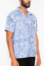 Load image into Gallery viewer, Mens Collared Print Button Down
