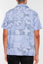 Load image into Gallery viewer, Mens Collared Print Button Down
