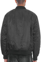 Load image into Gallery viewer, Mens Solid Padded Bomber Jacket
