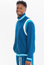 Load image into Gallery viewer, Chevron Stripe Track Jacket

