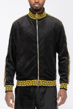 Load image into Gallery viewer, Velour Track Jacket

