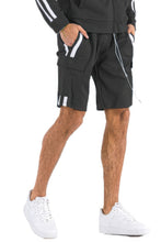 Load image into Gallery viewer, Two Stripe Cargo Pouch Shorts
