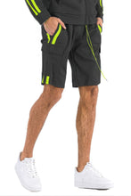 Load image into Gallery viewer, Two Stripe Cargo Pouch Shorts
