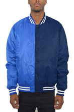 Load image into Gallery viewer, Color Block Two Tone Varsity Jacket
