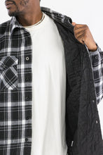 Load image into Gallery viewer, Mens Quilted Padded Flannel
