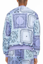 Load image into Gallery viewer, Paisley Bandana Print Crewneck
