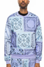 Load image into Gallery viewer, Paisley Bandana Print Crewneck
