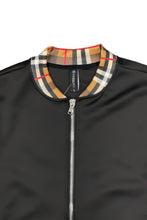 Load image into Gallery viewer, Checkered Plaid Zip Light Track Jacket
