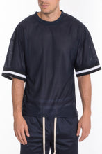 Load image into Gallery viewer, Mesh Sleeve Tape Athletic Tshirt
