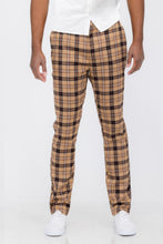 Load image into Gallery viewer, Mens Plaid Trouser Pants
