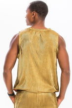 Load image into Gallery viewer, Metallic Flick Tank Top
