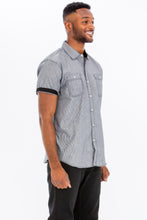Load image into Gallery viewer, Men&#39;s Casual Short Sleeve Solid Shirts
