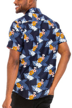 Load image into Gallery viewer, Hawaiian Print Button Down Shirt
