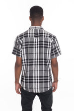 Load image into Gallery viewer, Men&#39;s Casual Short Sleeve Checker Shirts
