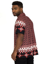 Load image into Gallery viewer, Mens Cuban Collar Cut Button Down Shirt
