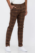 Load image into Gallery viewer, Mens Plaid Trouser Pants
