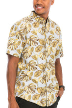 Load image into Gallery viewer, Hawaiian Print Button Down Shirt
