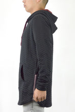 Load image into Gallery viewer, Quilted Pullover Hoodie Sweatshirts
