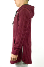 Load image into Gallery viewer, Quilted Pullover Hoodie Sweatshirts
