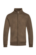 Load image into Gallery viewer, Mens Solid Full Zip Sweater
