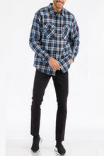 Load image into Gallery viewer, Mens Quilted Padded Flannel
