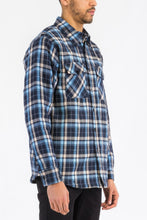 Load image into Gallery viewer, Mens Quilted Padded Flannel
