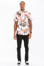 Load image into Gallery viewer, Hawaiian Print Button Down Shirt
