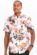 Load image into Gallery viewer, Hawaiian Print Button Down Shirt
