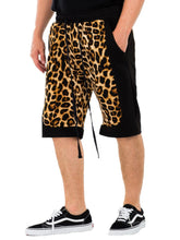 Load image into Gallery viewer, Cheetah Contrast Shorts
