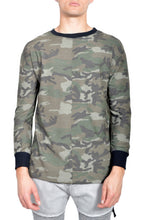 Load image into Gallery viewer, Mens Casual Long Sleeve Camo T-shirt Tops

