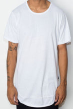 Load image into Gallery viewer, White Seam Elongate Tee
