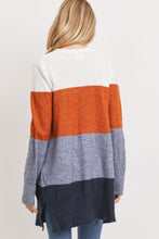 Load image into Gallery viewer, Striped Print Open Front Cardigan
