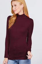 Load image into Gallery viewer, Turtle Neck Rayon Jersey Top
